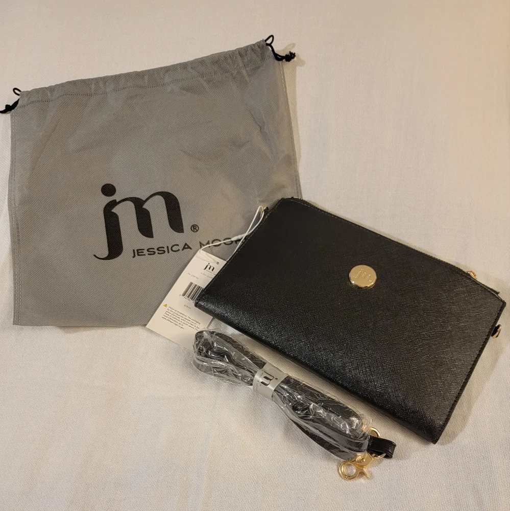 Jessica Moore‎ Lush Clutch, black